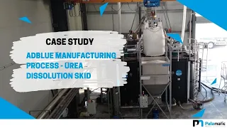 AdBlue manufacturing process - Urea dissolution skid for AdBlue production | Palamatic Process Inc.
