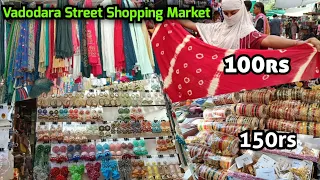 100rs😱 Vadodara's Cheapest Street Market |  | Vadodara Street Shopping | Mangal Bazar