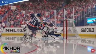 NHL 22 Battle In DC! Washington Capitals vs Edmonton Oilers 4K! PS5 Gameplay