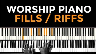 Worship Piano Fills - How to invent them (SOUND LIKE A PRO)