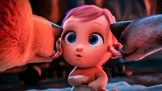 Wolves Love Babies! Scene - STORKS (2016) Movie Clip