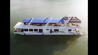 1995/2010 Stardust 20 x 95 WB Houseboat For Sale on Norris Lake Tennessee - SOLD!