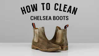 Keep those Thanksgiving kicks looking right — How to Clean Chelsea Boots W/ Mr. Reshoevn8r