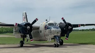 Grumman C-1A (TF-1) Trader, named "Mudflap Girl" Urbana, OH, I74, May 27, 2023