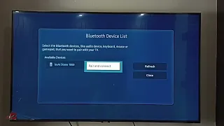 How to Connect Bluetooth Speaker on Samsung Crystal 4K UHD Smart TV