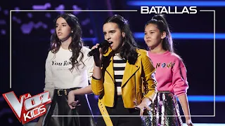 Zhanel, Sofía and Jiména - I have nothing | Battles | The Voice Kids Antena 3 2023