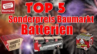 Top 5 Sonderpreis Baumarkt Batterien 2022/2023 I PyroMan