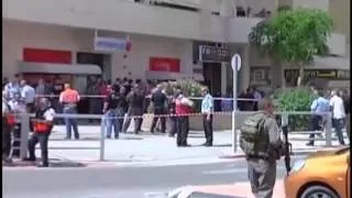 Вооруженное ограбление банка в Израиле, есть жертвы