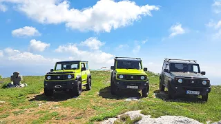 До Петроски кръст с 3x Suzuki Jimny - 18 Май 2024г.