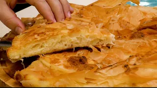 Savory Serbian Gibanica With Feta Cheese