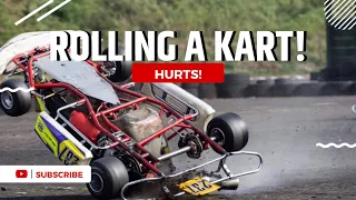 Rolling my kart! My biggest Crash!