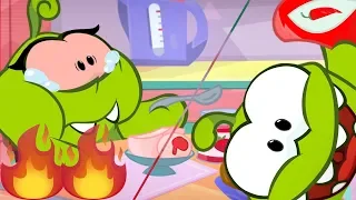 Om Nom Stories - THE PRANK WAR | Cut The Rope | Funny Cartoons For Kids | Moonbug After School