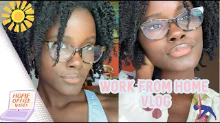 A DAY IN MY LIFE WORKING FROM HOME | tarte vlogs