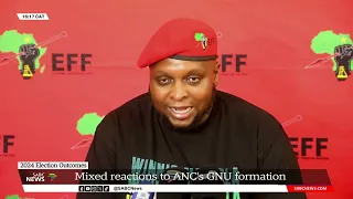 2024 Election Outcomes | Contention of ANC's GNU proposal