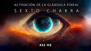 (Escuchar 5 minutos, inmediatamente eficaz) Activación de la glándula pineal, Sexto Chakra, 432 hz