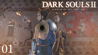 Ka'Sandro - Dark Souls II Scholar of the First Sin [Co-op Blind Run] #01 w/ Sabaku no Maiku