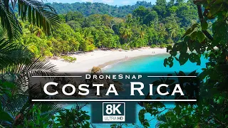 Costa Rica 🇨🇷 - Nature relaxing by drone [8K | 60fps]