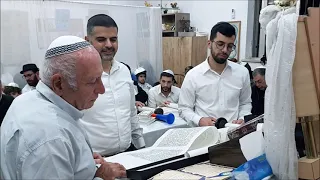 קריאת המגילה תשפ"ד / בית הכנסת רבי מאיר בעל הנב ע"ש פועלי נמל תל-אביב הסלוניקאים