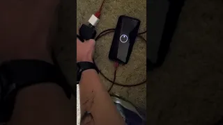 charging a phone with a taser