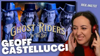 GEOFF CASTELLUCCI Ghost Riders In The Sky | Vocal Coach Reacts (& Analysis) | Jennifer Glatzhofer