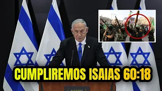 PRIMER MINISTRO ISRAEL PROMETE CUMPLIR PROFECIA DE LIBRO DE ISAIAS