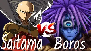 One Punch Man Saitama VS Boros VOSTFR [FULL HD] 1080p [60 fps] Boss S1