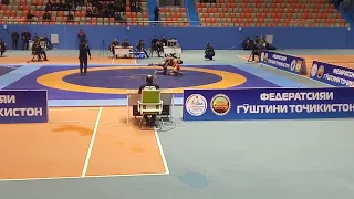Магомед Евлоев / Чемпионат Таджикистана по вольной борьбе