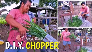 D.I.Y. FORAGE CHOPPER - Para sa Backyard Goat Raisers  na gustong makatipid at gumawa ng silage