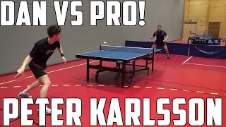 Peter Karlsson vs TableTennisDaily's Dan!