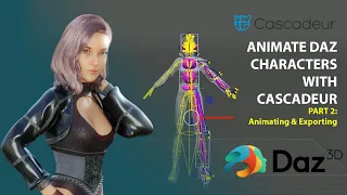 Animating Daz Characters with Cascadeur: Part 2