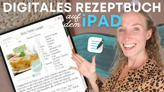 Alle deine Rezepte auf dem iPad - Digitales Rezeptbuch