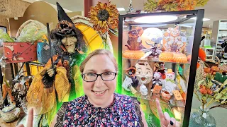 ANTIQUE MALL HALLOWEEN SHOPPING & HAUL!  Trip ONE