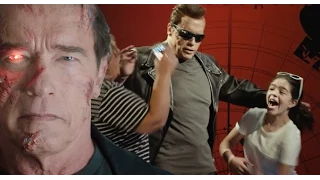 Arnold Schwarzenegger Terminator Prank. Русская озвучка. Пранк: Шварценеггер — Терминатор