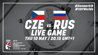 Czech Republic - Russia | Full Game | 2018 IIHF Ice Hockey World Championship