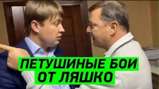 Драка Года! Ляшко напал на Геруса в аэропорту Борисполь