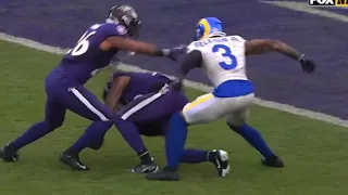 OBJ Punches Chuck Clark In The Butt & No One Notices