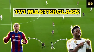The art of 1v1 | Top attackers vs top defenders - 1v1 breakdown