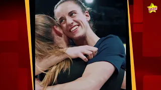 Iowa Hawkeye besties Caitlin Clark and Kate Martin enjoy pre-game reunion before Aces top Fever