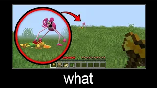 Minecraft wait what meme part 238 (Mommy Long Legs and Bunzo Bunny)