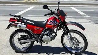 Rodolfinho da Z- Testando Honda XLR 125 ES.