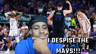 MAVS VS THUNDER g6 reaction