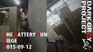 "The Battery Run" - Multi Camera Skirmish Footage - Siege Airsoft - Sep 12 2015 - Dark Gray Project
