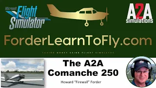 A2A Piper Comanche 250 Orientation & Lesson