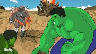 Doomsday  vs HULK(2008)vs HULK(2003) (Full part)/ (fan animation).