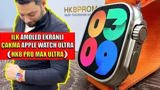 HK8 Pro Max AMOLED Akıllı Saat - ÇAKMA Apple Watch ULTRA