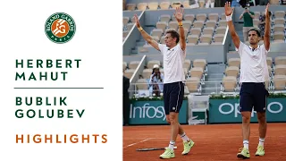 P.H. Herbert / N.Mahut vs A. Bublik / A. Golubev - Final Highlights | Roland-Garros 2021