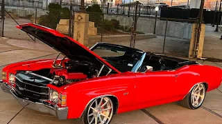 SUPERCHARGED LSA CONVERTIBLE CHEVELLE FoR SaLe. Call 9168567931 or victorylapclassics.net