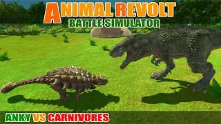 Anky vs Dinosaur Carnivores - Animal Revolt Battle Simulator