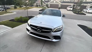 ASMR Car Tapping (Lofi - Fast Tapping + Scratching) - Mercedes-Benz C300 4MATIC