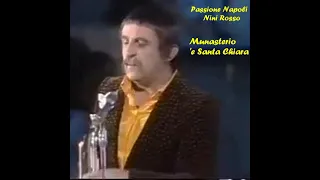 NINI ROSSO -  MUNASTERIO 'E SANTA CHIARA - NAPOLI -1980 -